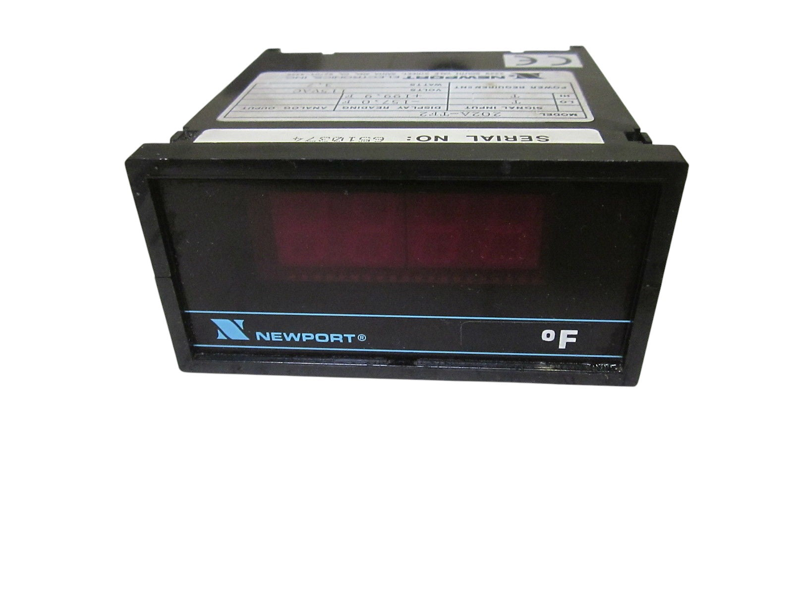 NSNPPORT 202A-TF2 DIGITAL PANEL METER 115VAC UNMP