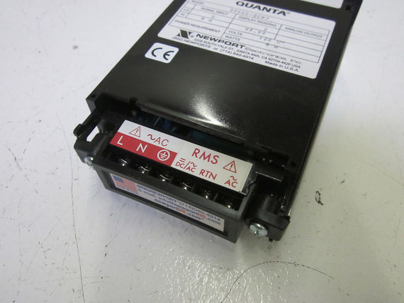 NEWPORT Q9000-GCR7  120V PANEL METER W/ TERMINAL CONNECTORS *NEW IN BOX*