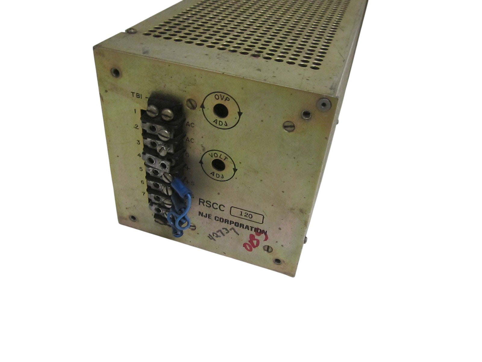 NJE CORPORATION RSCC 120/OVP POWER SUPPLY  UNMP