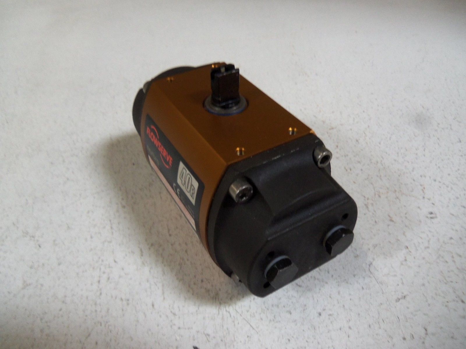 FLOWSERVE NORBRO 40R 10-RDB40-1SD1E0-D PNEUAMATIC ACTUATOR UNMP