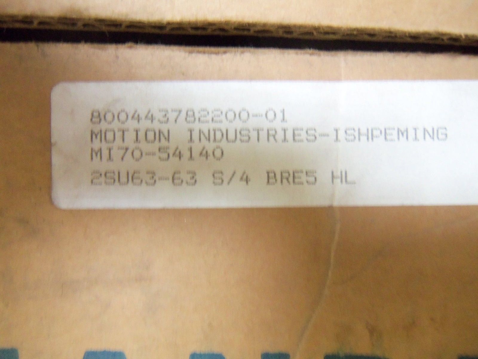 NORD 2SU63-63 S/4 BRE5 HL MOTOR NSMP