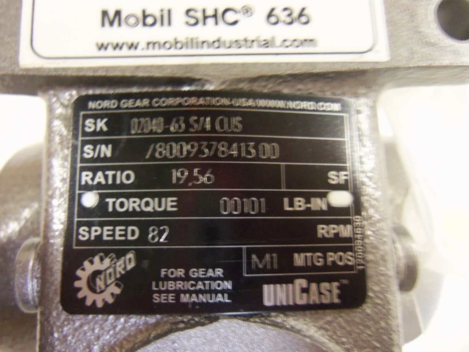NORD SK02040-635/4CUS MOTOR NSMP