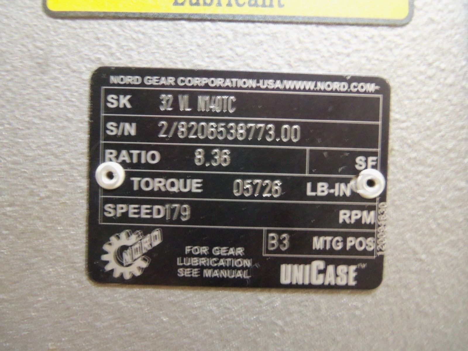 NORD SK32VLN140TC UNMP