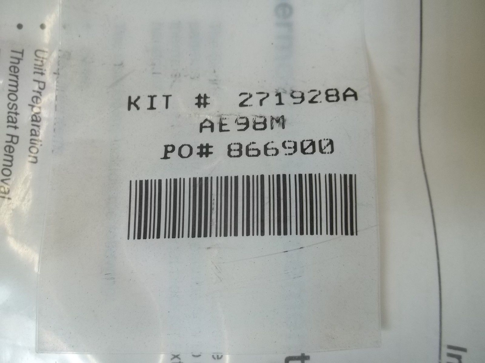 INDUSTRIAL SPARE PART 271928A NSMP