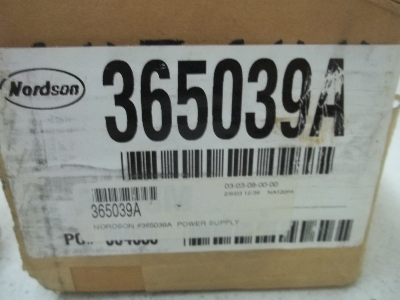 INDUSTRIAL SPARE PART 365039A NSMP