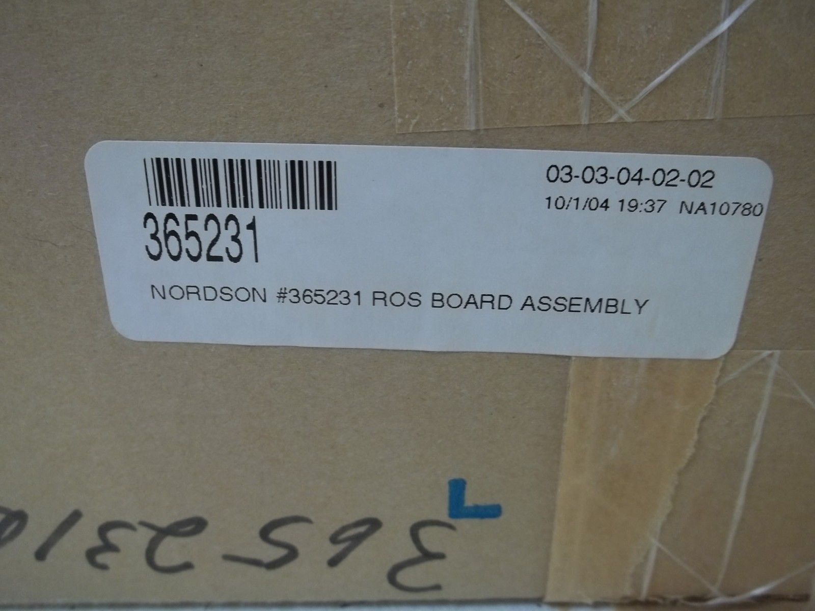 INDUSTRIAL SPARE PART 365231 NSMP