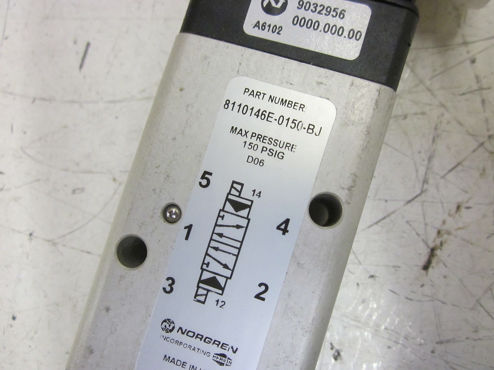 NORGREN 8110146E-0150-BJ VALVE 120V NSMP