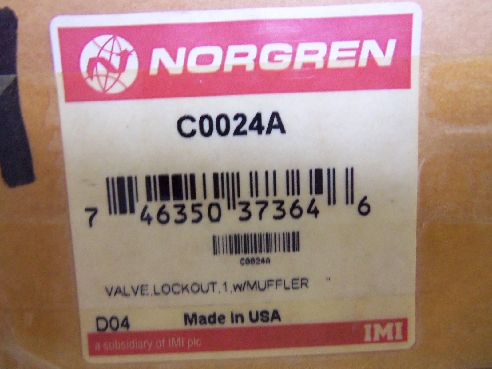 NORGREN C0024A VALVE NSMP