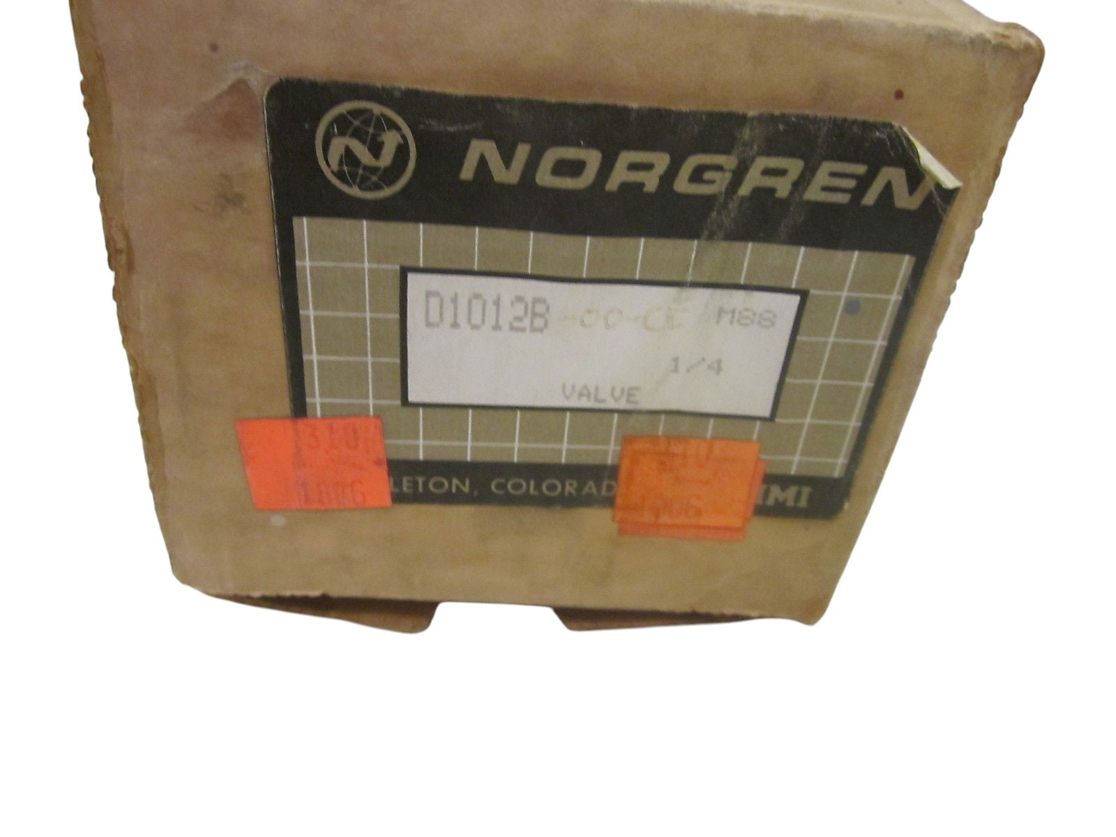 NORGREN D1012B VALVE 1/4" NSMP