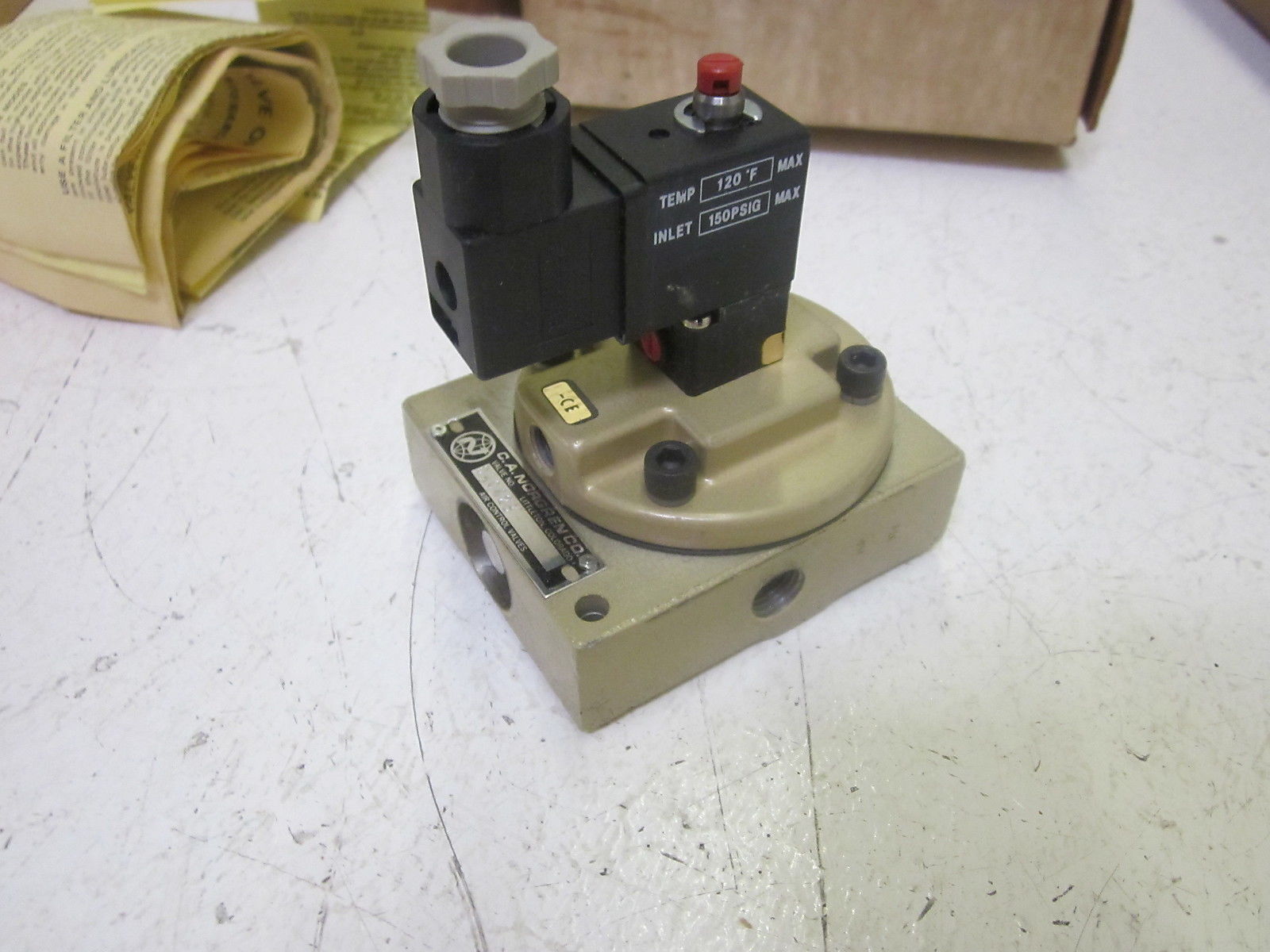 NORGREN D1012B VALVE 1/4" NSMP