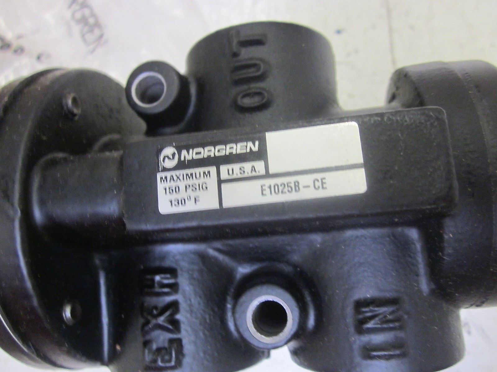 NORGREN E1025B-CE POPPET VALVE NSMP