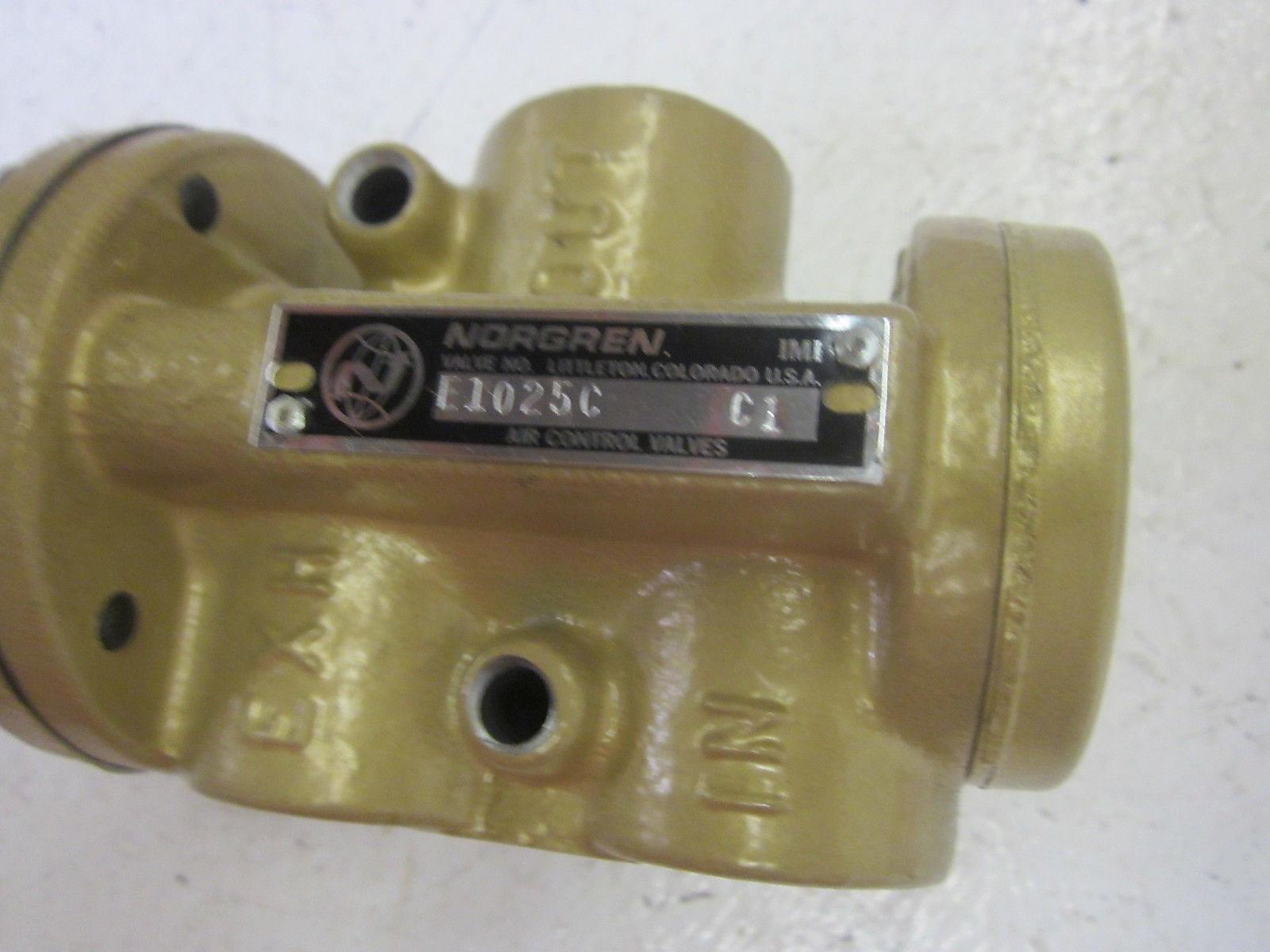 NORGREN E1025C-C1 POPPET VALVE NSMP