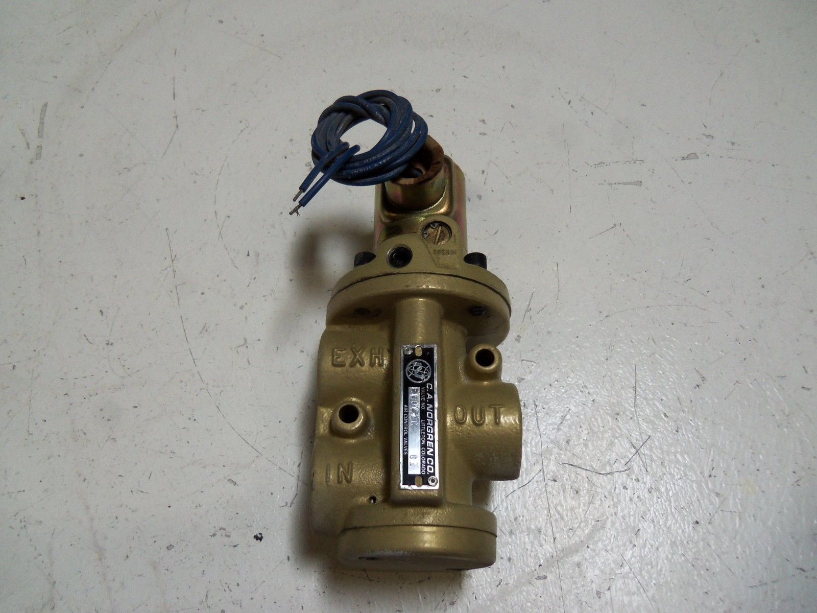 NORGREN E1025C CONTROL VALVE UNMP