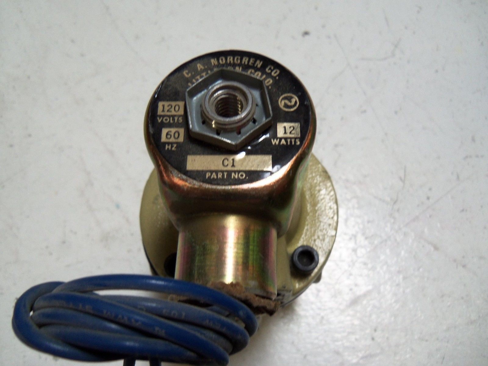 NORGREN E1025C CONTROL VALVE UNMP