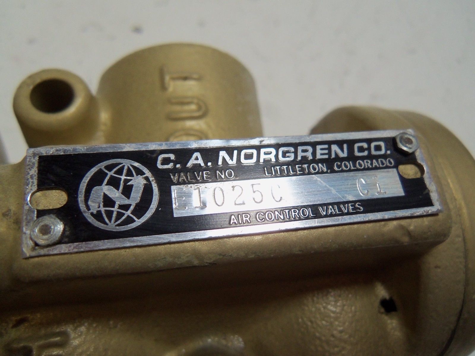 NORGREN E1025C CONTROL VALVE UNMP