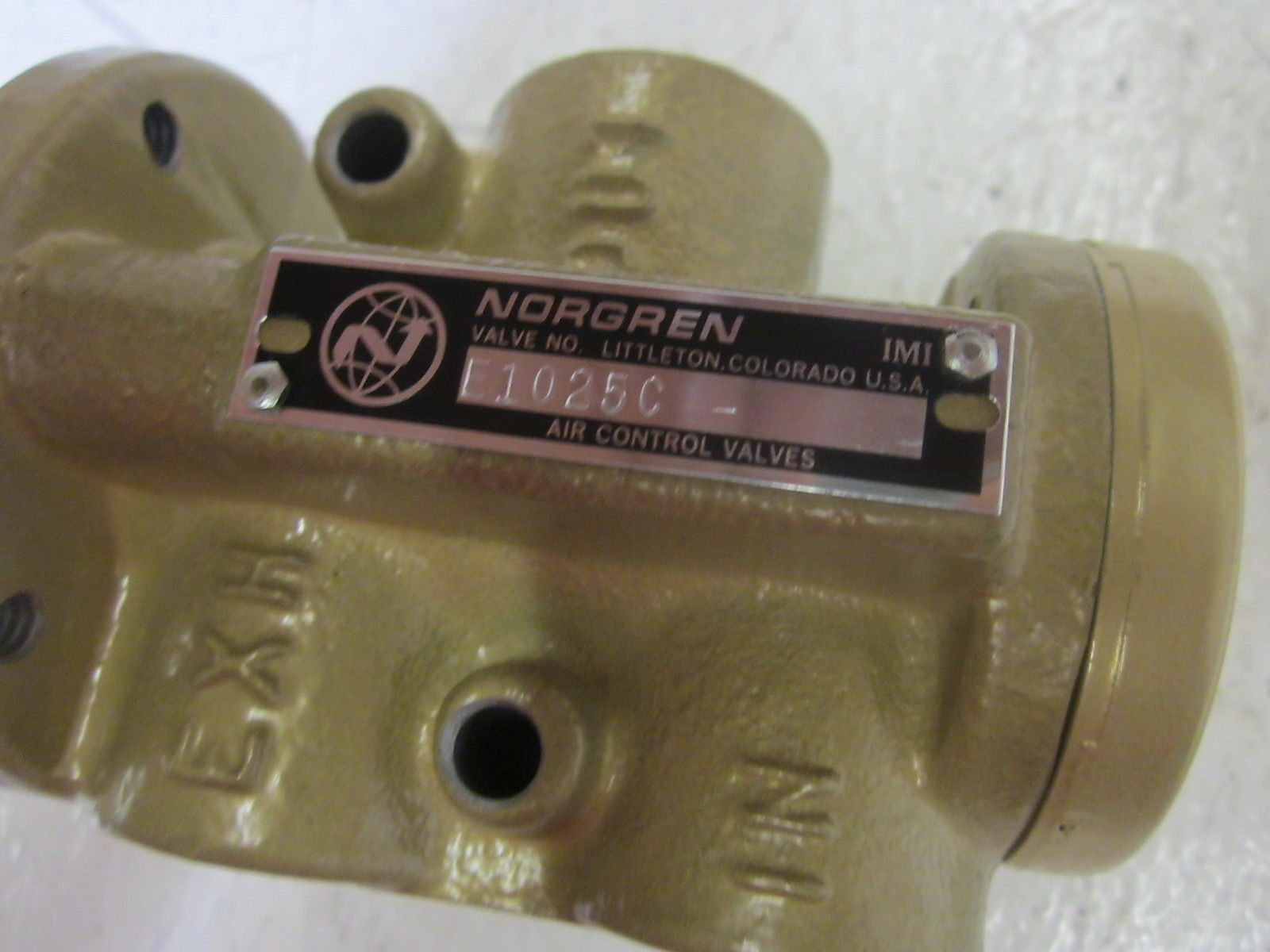 NORGREN E1025C POPPET VALVE NSMP