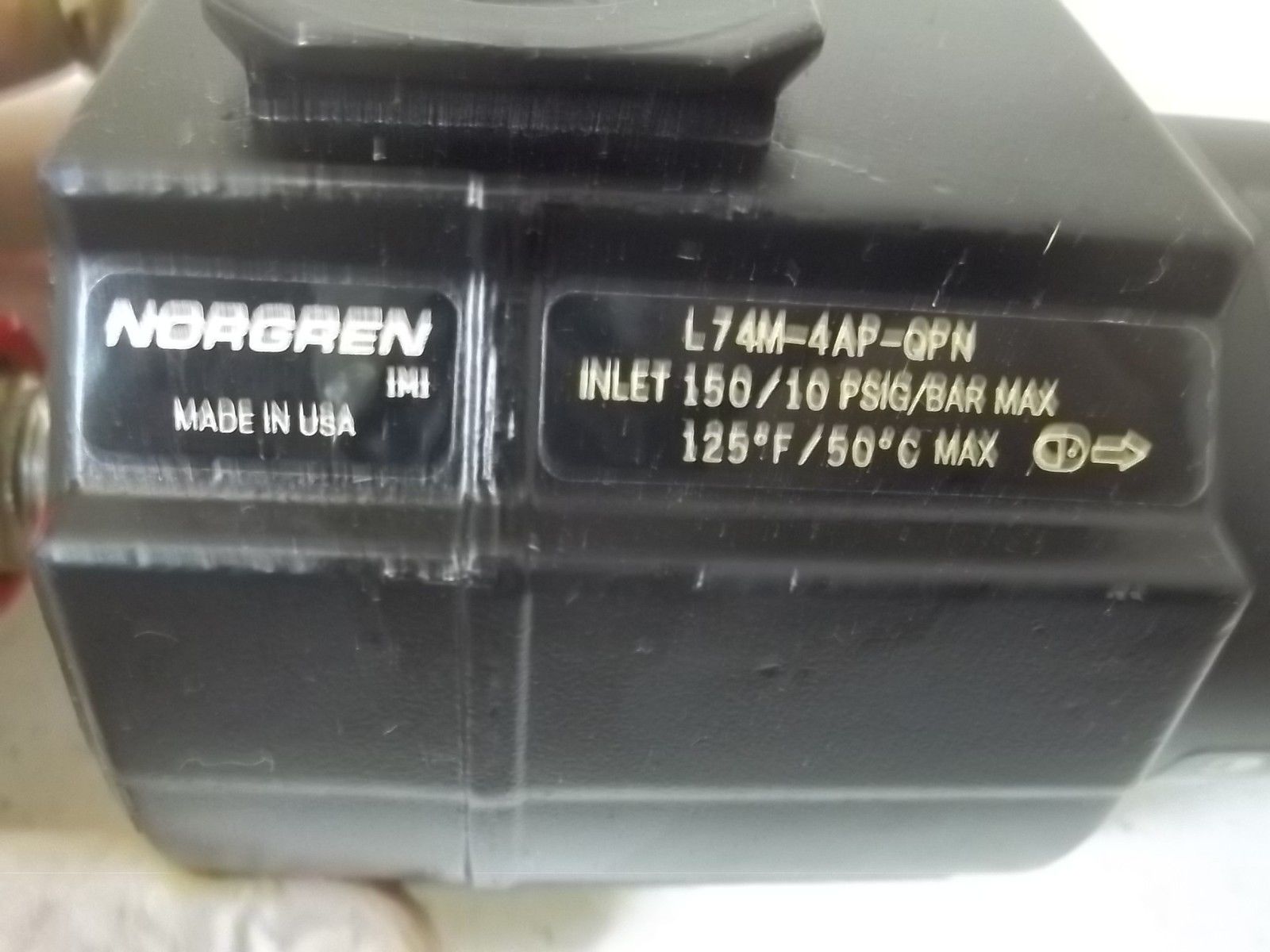 NORGREN L74M-4AP-QPN 1/2" LUBRICATOR UNMP