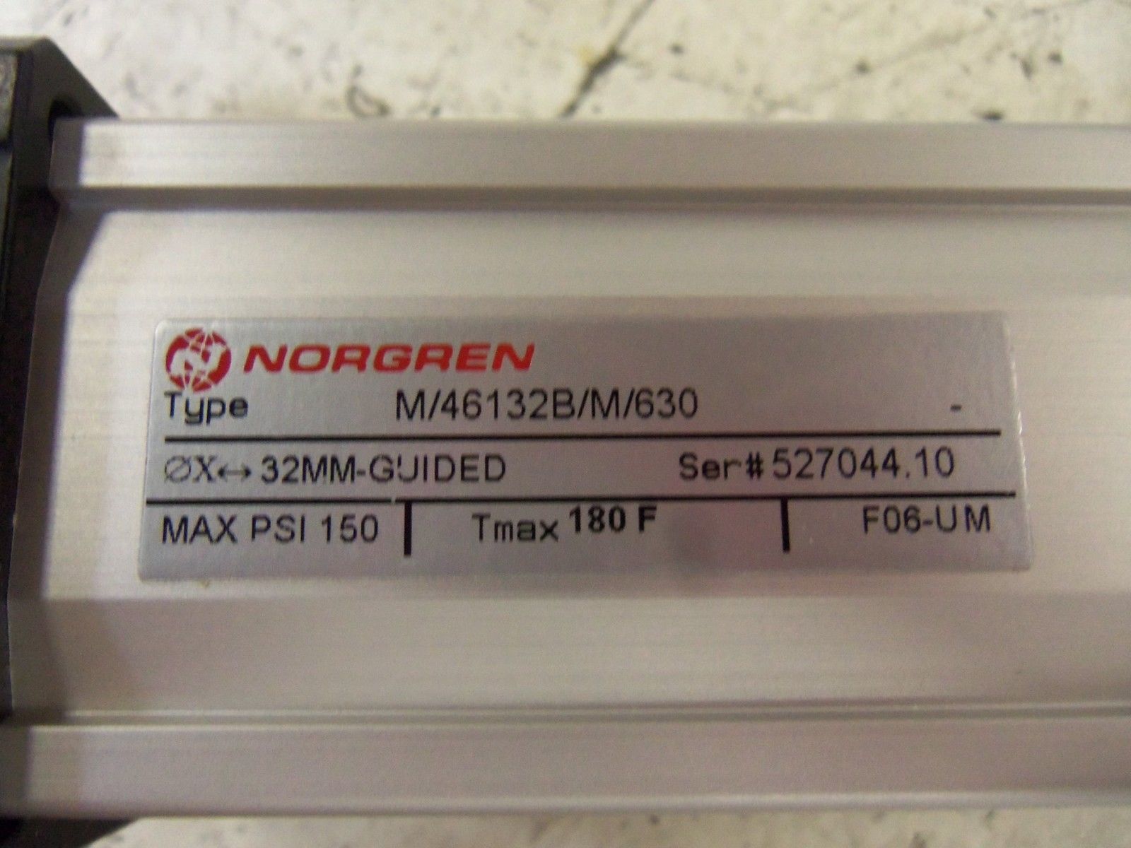 NORGREN M/46132B/M/630 CYLINDER UNMP