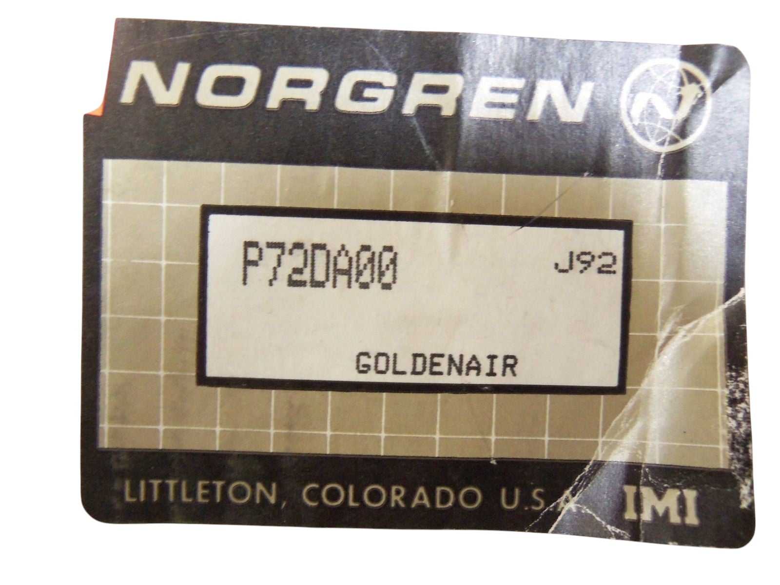 NORGREN P72DA00 AIR CONTROL VALVE NSMP