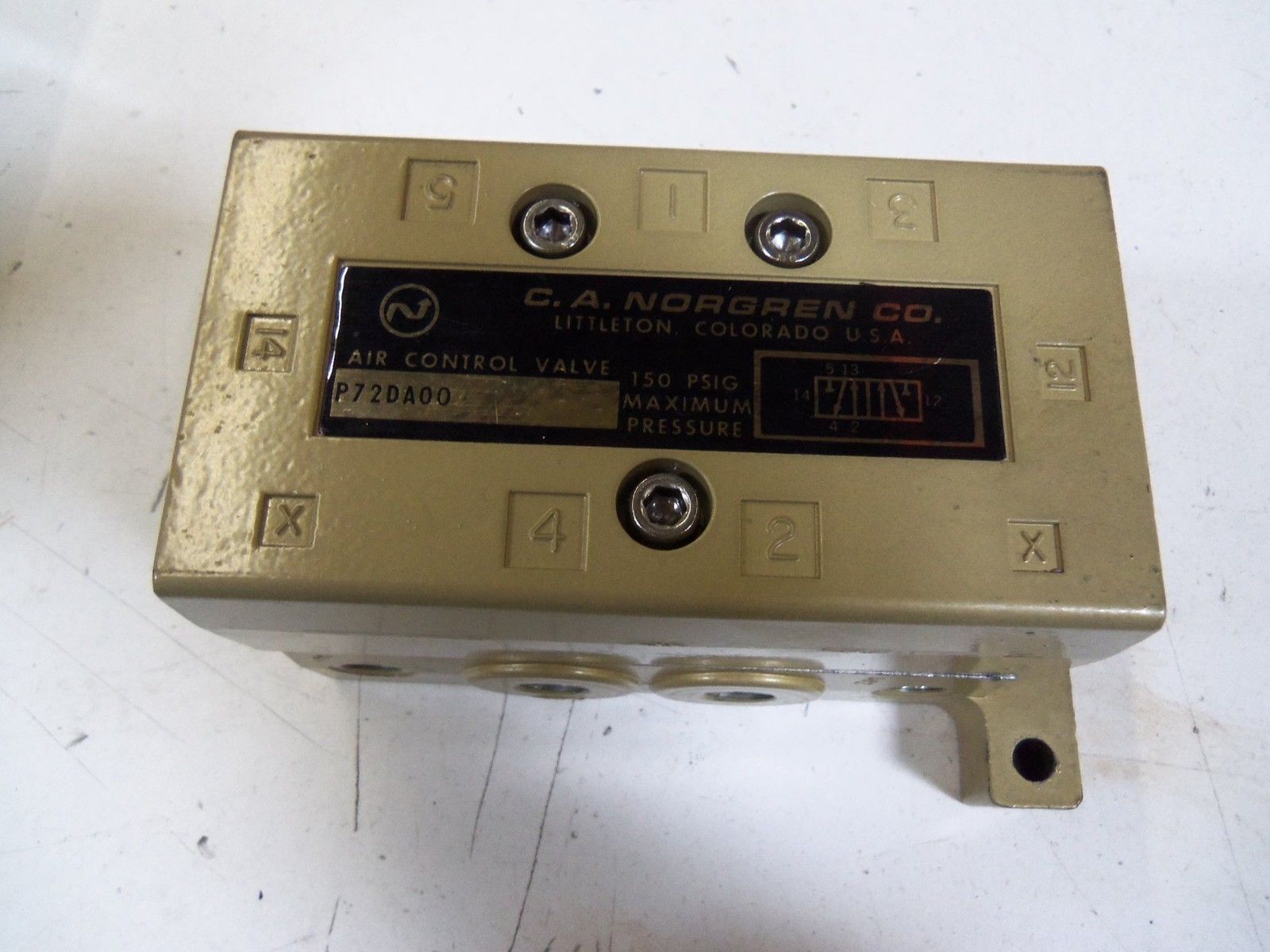 NORGREN P72DA00 AIR CONTROL VALVE NSMP
