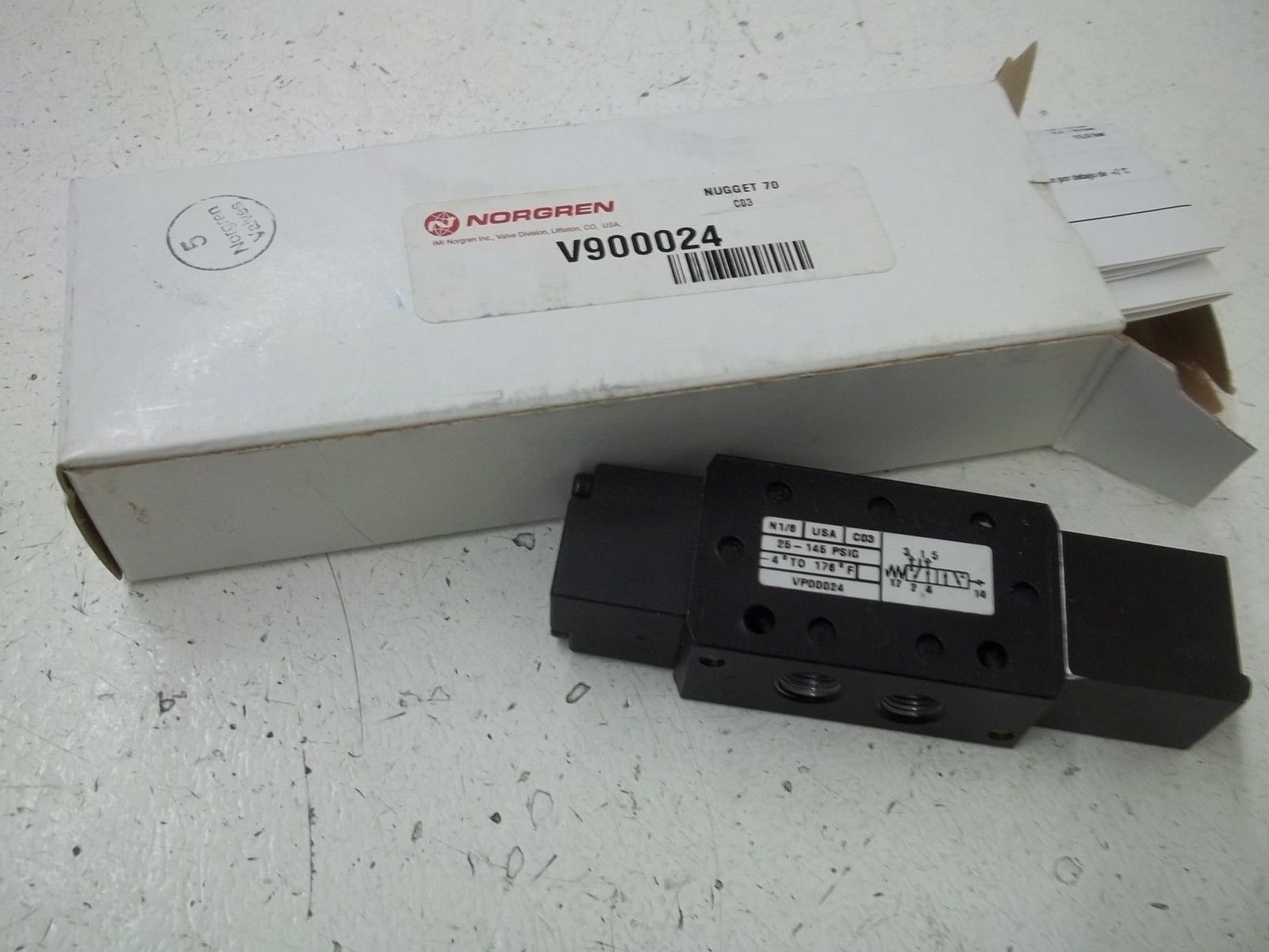 NORGREN V900024 SOLENOID VALVENSMP
