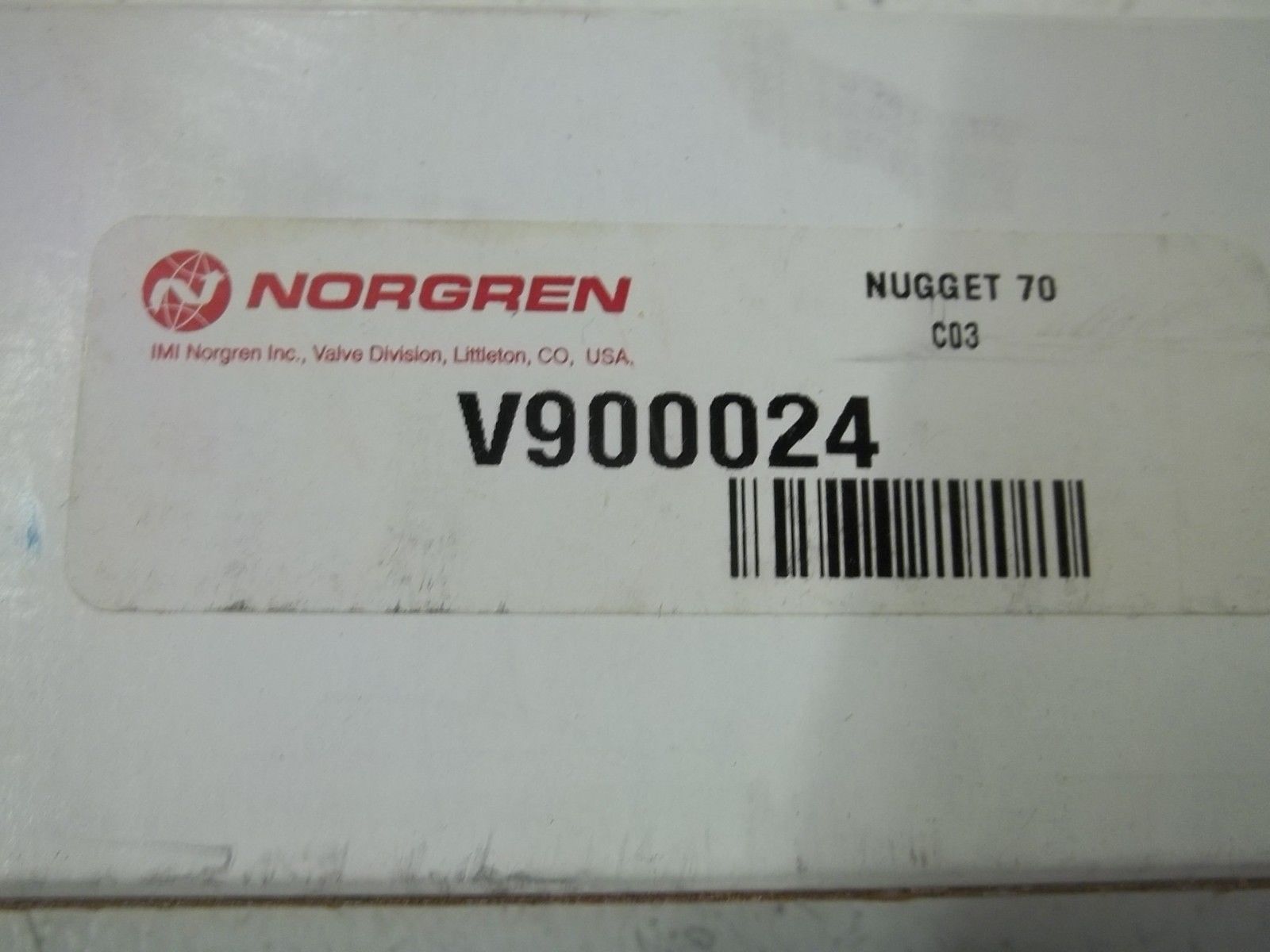 NORGREN V900024 SOLENOID VALVENSMP
