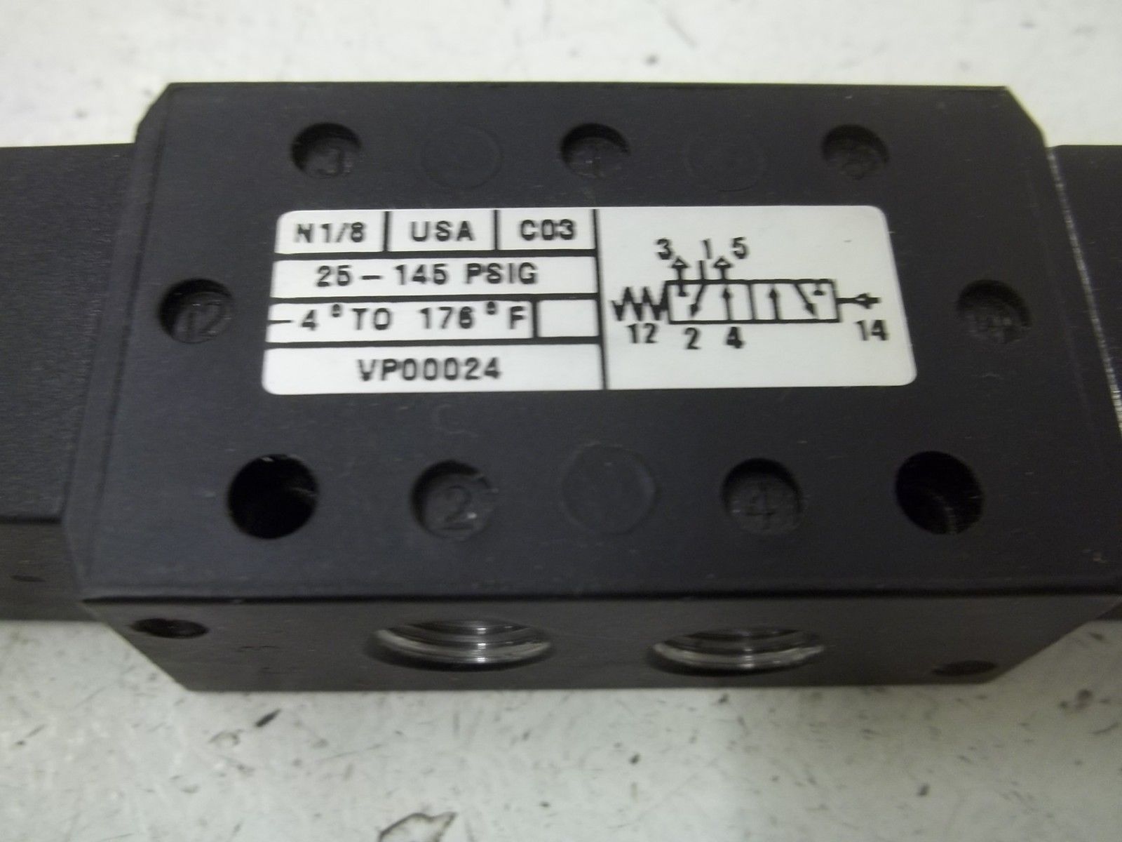 NORGREN VP00024 SOLENOID VALVE UNMP