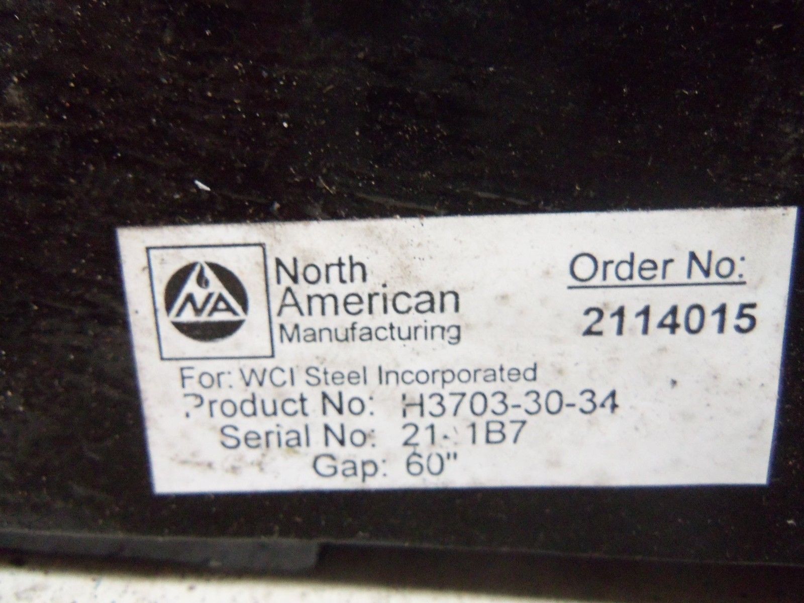 NORTH AMERICAN H3703-30-34 SENSOR UNMP