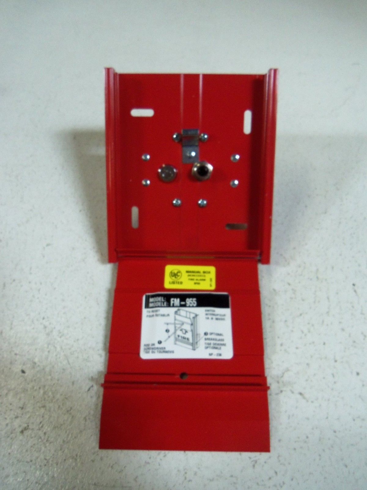 NOTIFIER SWITCH INTERRUPTEUR FM-955  NSNP