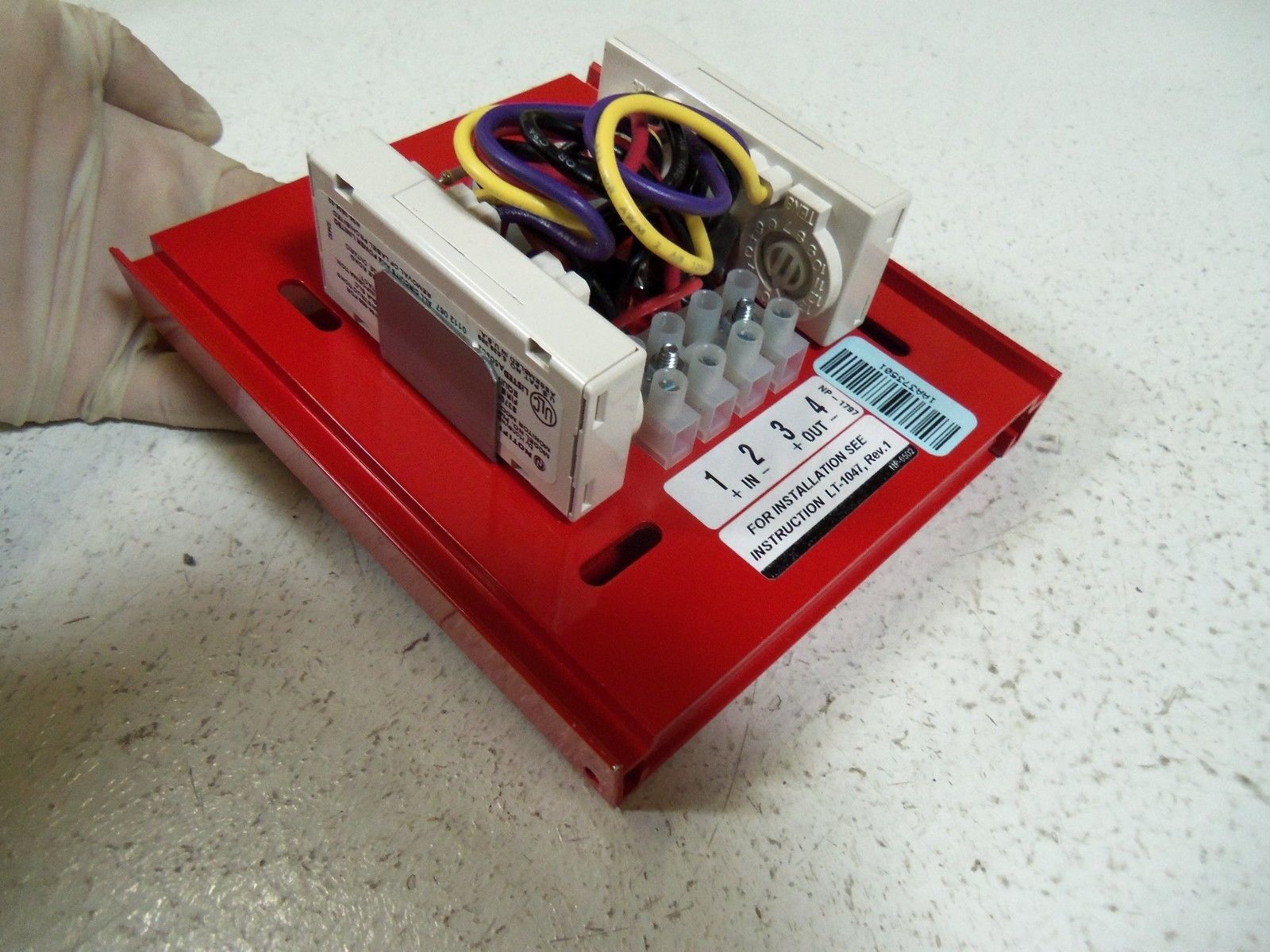 NOTIFIER SWITCH INTERRUPTEUR FM-955  NSNP