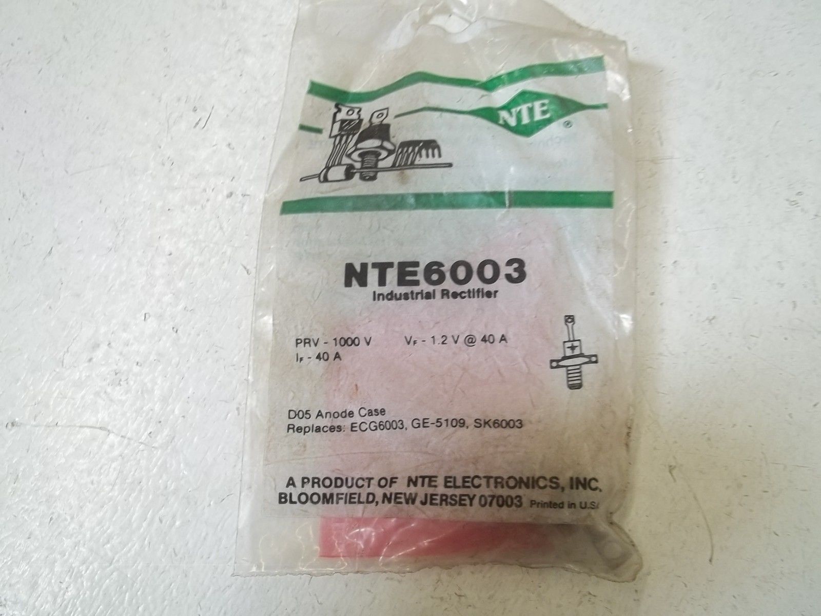 NTE INC. NTE6003 NSMP