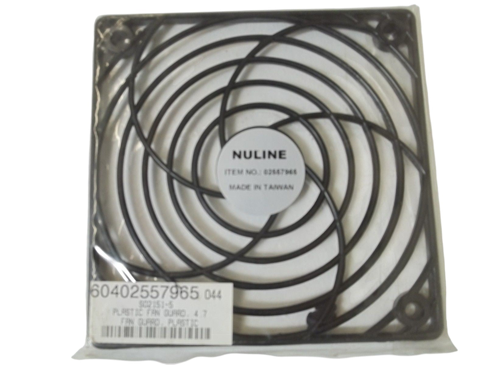 NULINE 0257965 PLASTIC FAN GUARD 4.7" NSNP OUT OF A  BOX
