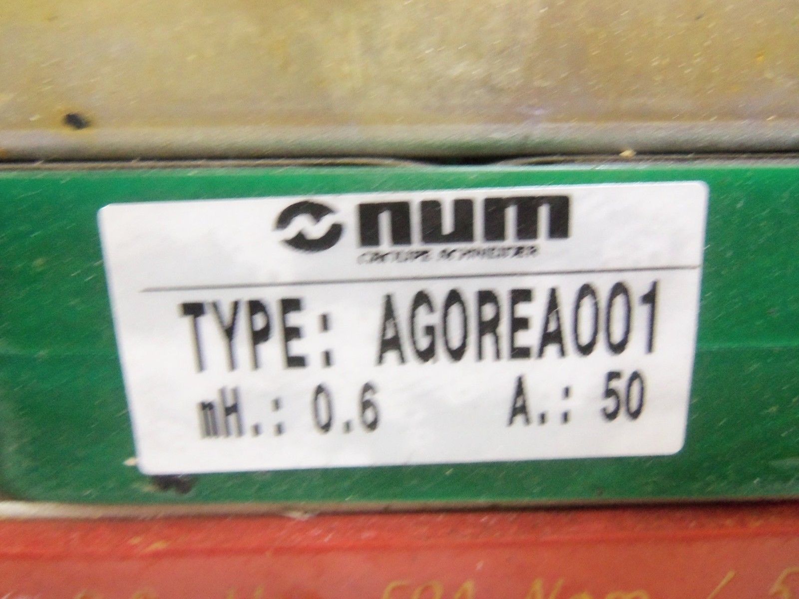 NUM AG0REA001 TRANSFORMER UNMP