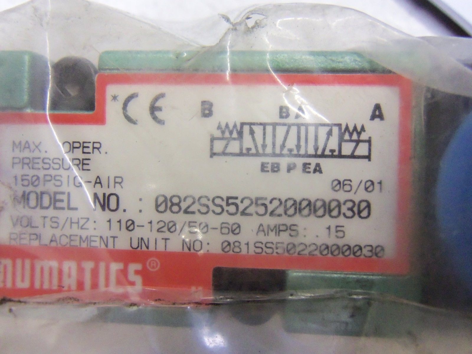 NUMATICS 082SS5252000030 NSNP