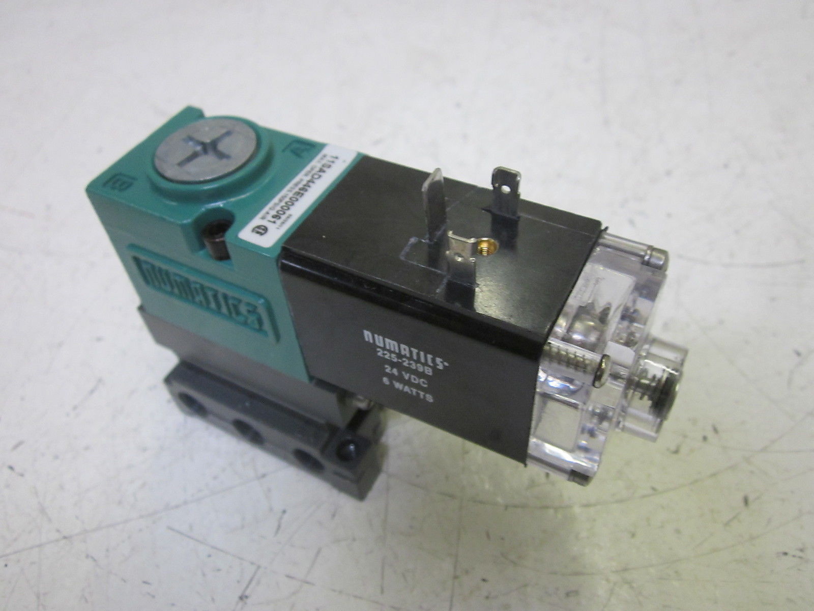 NUMATICS 11SAD446E000061 SOLENOID VALVE 24VDC NSNP