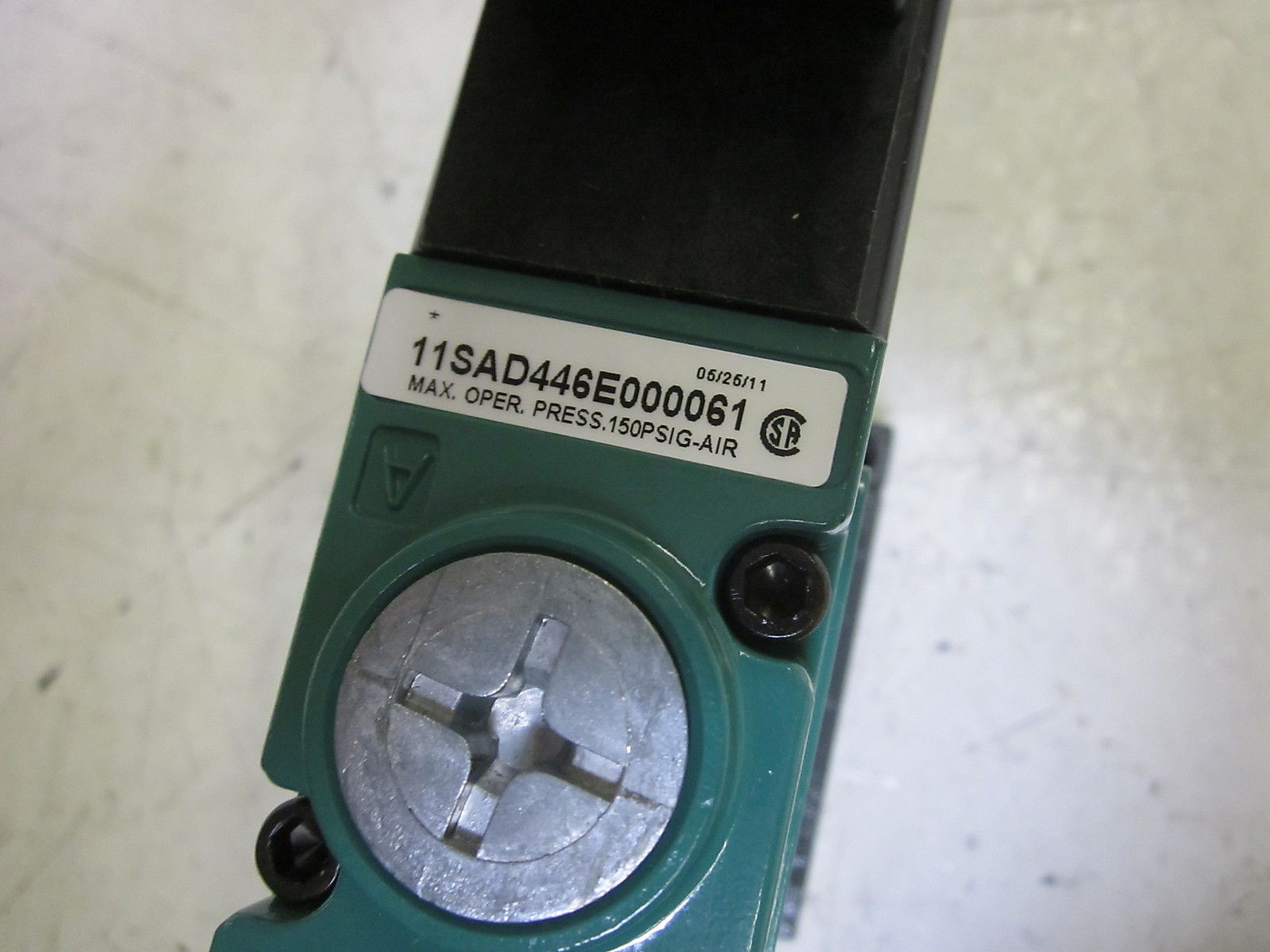 NUMATICS 11SAD446E000061 SOLENOID VALVE 24VDC NSNP
