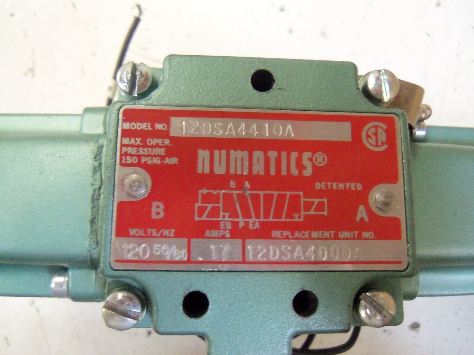 NUMATICS 12DSA4410A UNMP