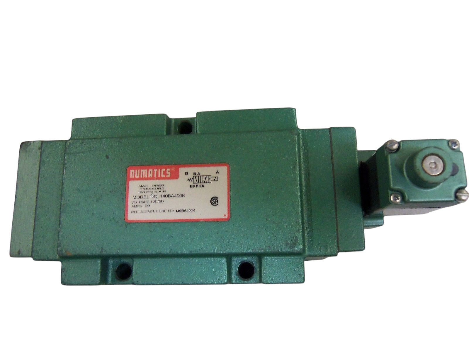 NUMATICS 140BA400K UNMP