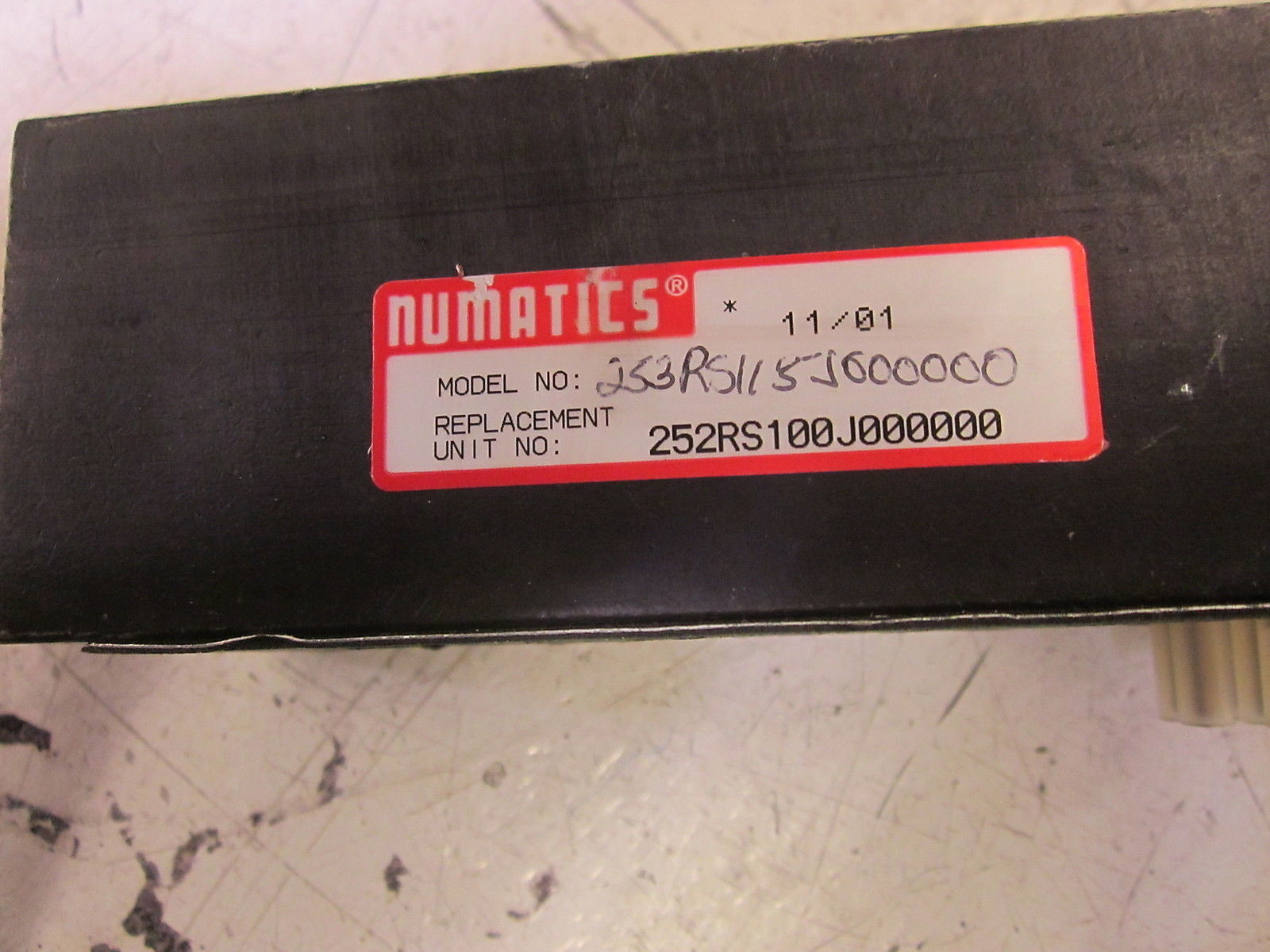 NUMATICS 252RS100J000000 SOLENOID VALVE UNMP