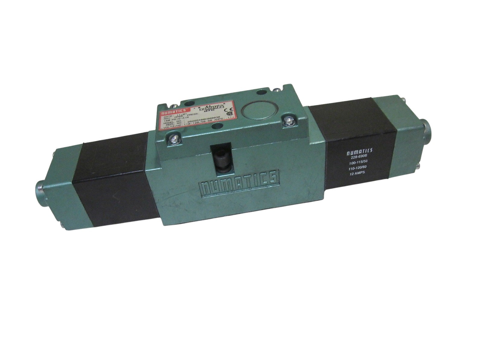 NUMATICS 252SS400K000030 SOLENOID VALVE 110/120V UNMP