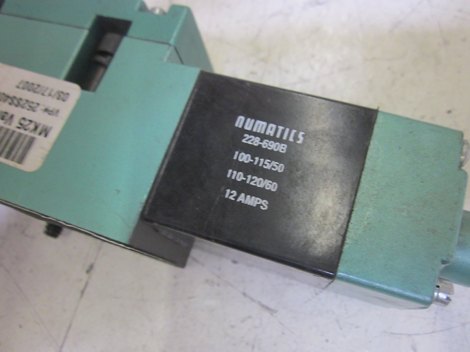 NUMATICS 252SS400K000030 SOLENOID VALVE 110/120V UNMP