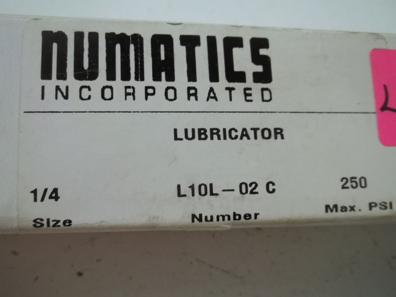 NUMATICS L10L-02C 1/4" NSMP