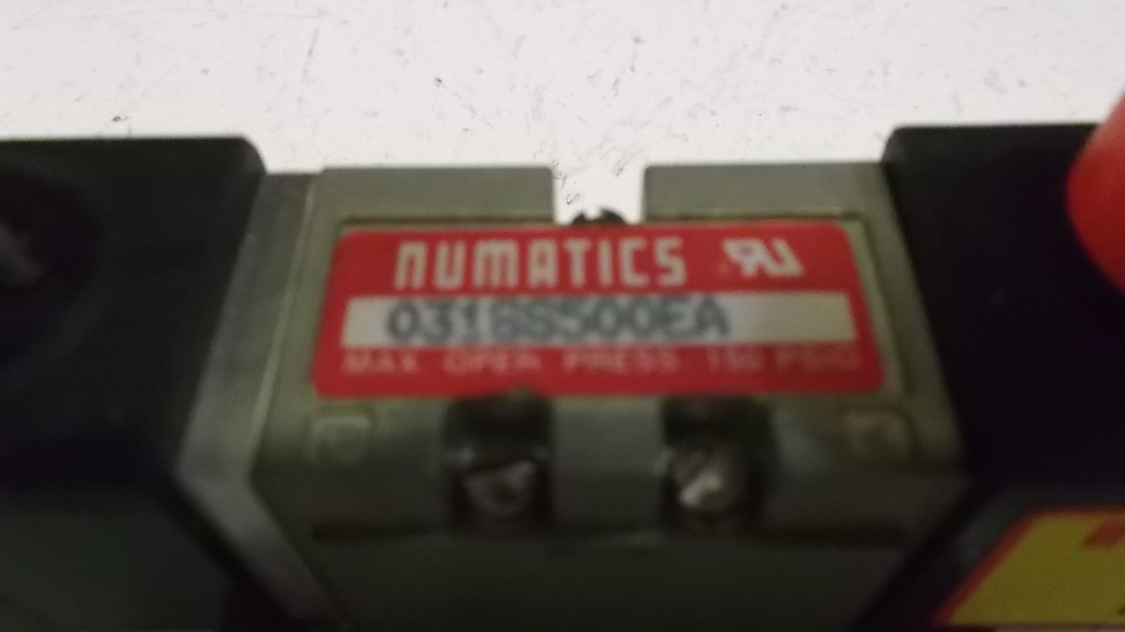 NUMATICS SOLENOID VALVE 031SS500EA UNMP