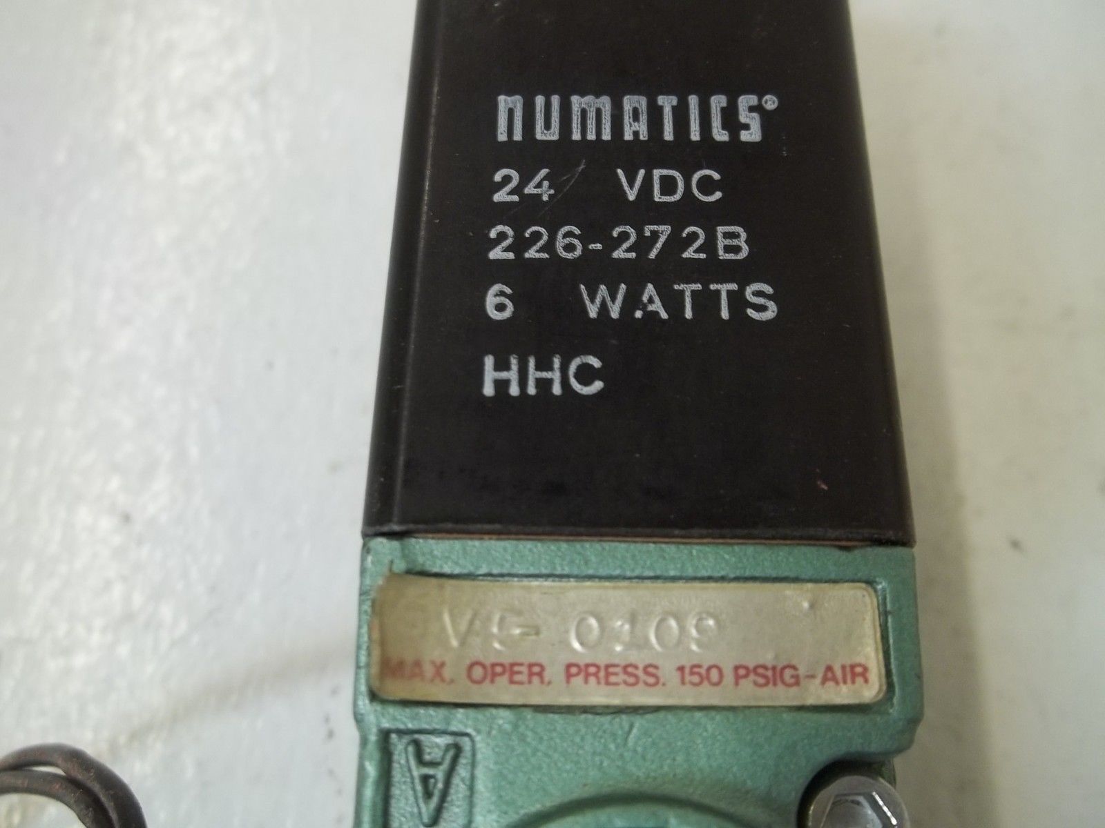 NUMATICS SVE-0109 PNEUMATIC VALVE UNMP