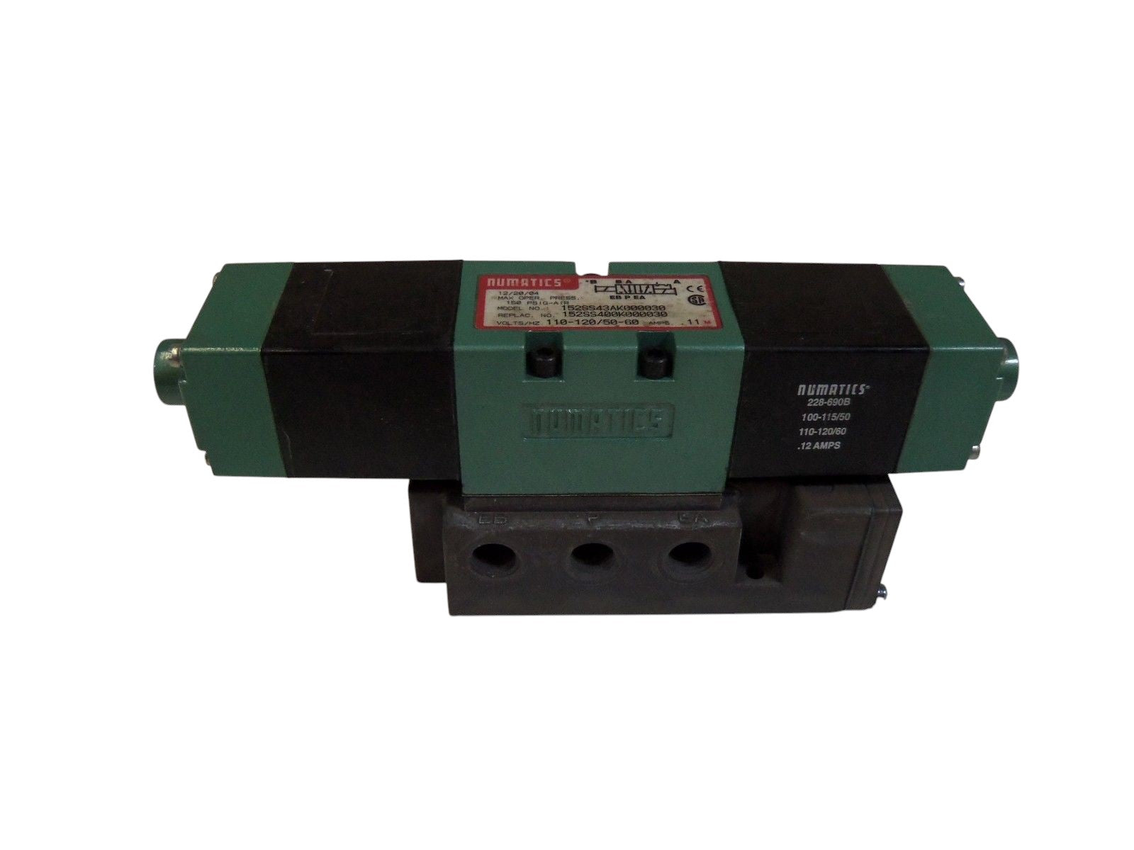 NUMATICS VALVE 152SS43AK000030 UNMP