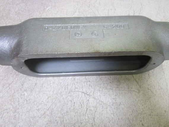 O-Z / GEDNEY 2"   C-200 CONDUIT BODY TYPE C *NEW IN BOX*