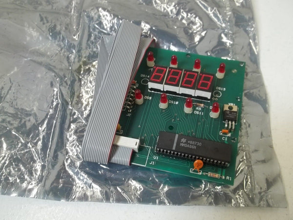 OAK C-2492-D-3075 PC BOARD LED INDICATOR W/RIBBON CABLE UNMP