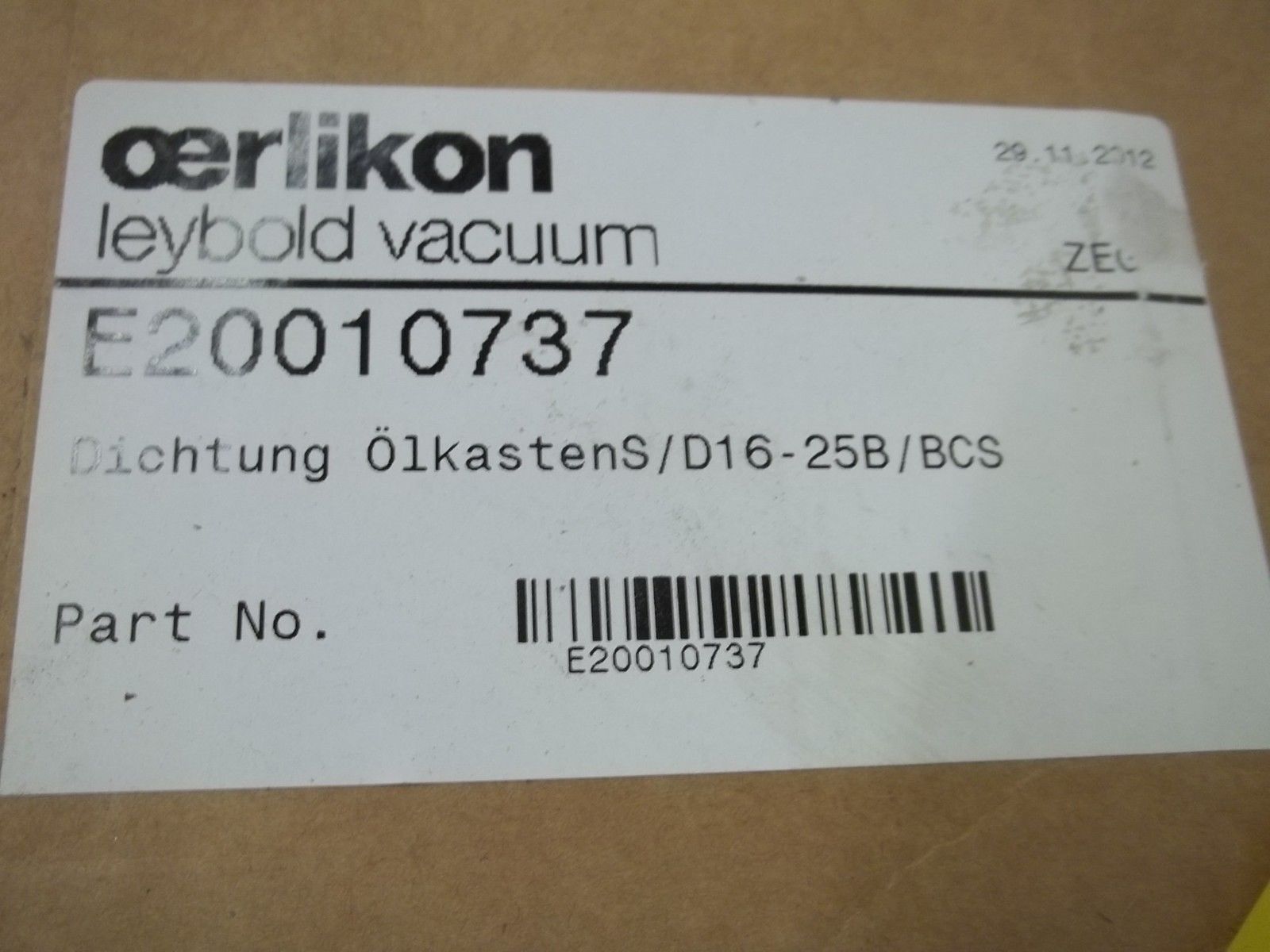 OERLIKON E20010737 GRAPHIC CASING NSMP