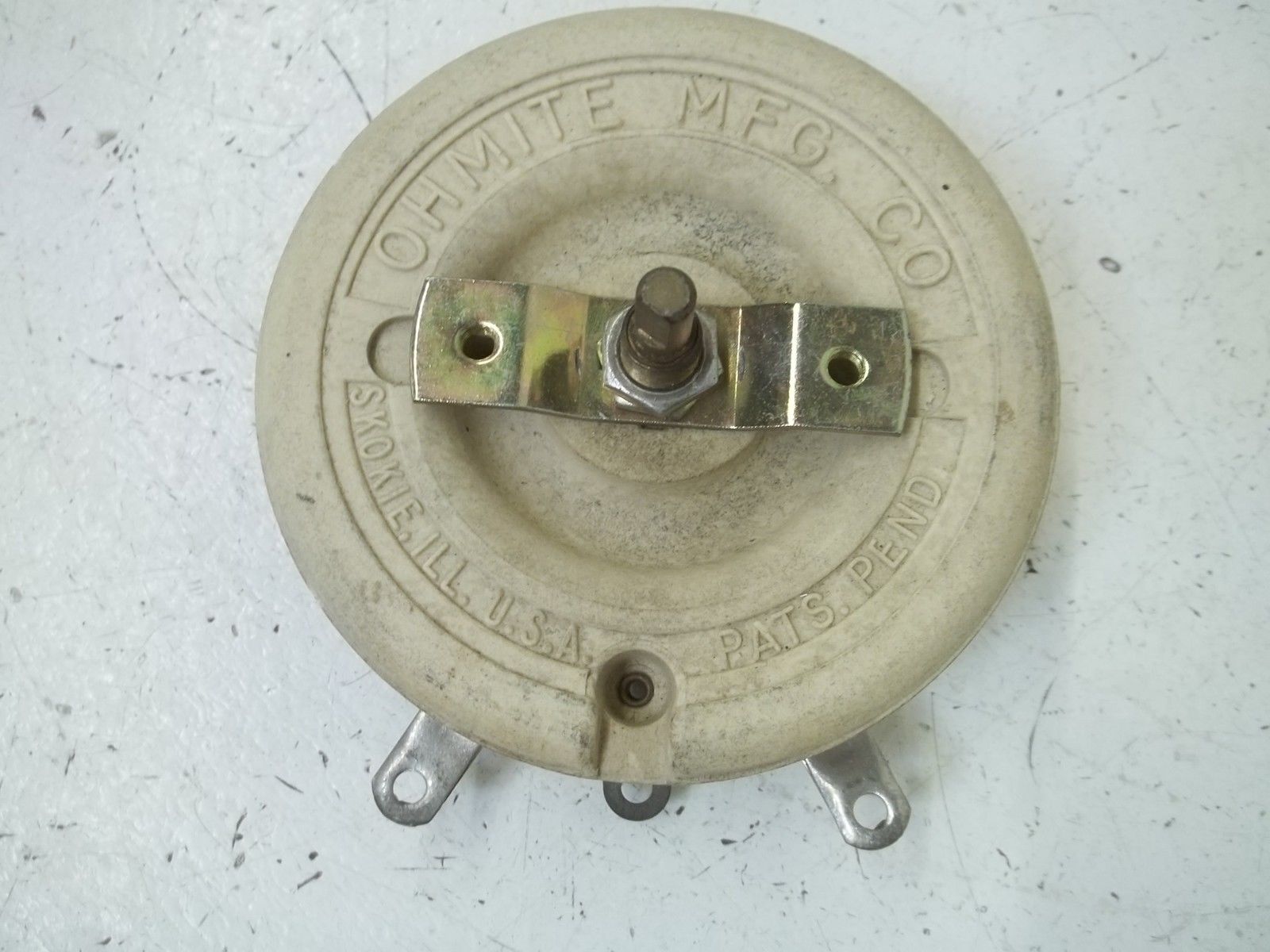 OHIMTE RLS1K25 RHEOSTAT 1250 OHMS *NEW NO BOX*