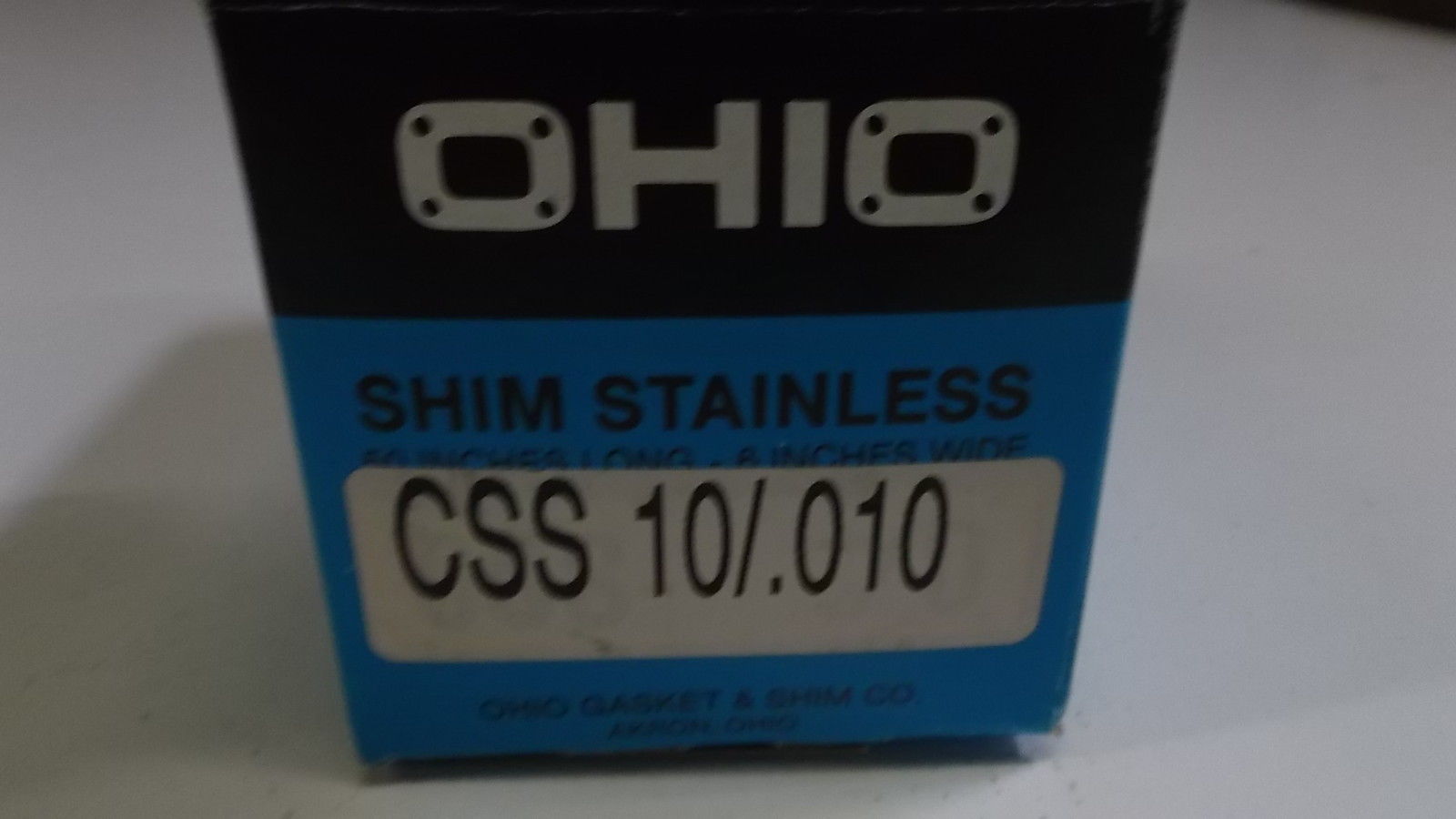 OHIO CSS-10/.010 SHIM STEEL NSMP